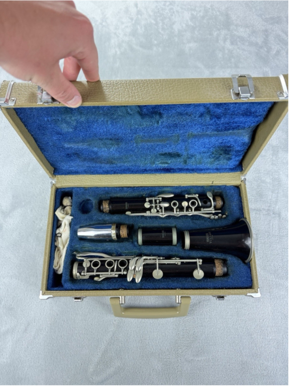 Yamaha Ycl-22 Made In Japan Student Model Bb Black Clarinet With original Case